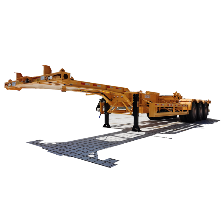 40Ft 3 Axle 40Ft Container Chassis Trail